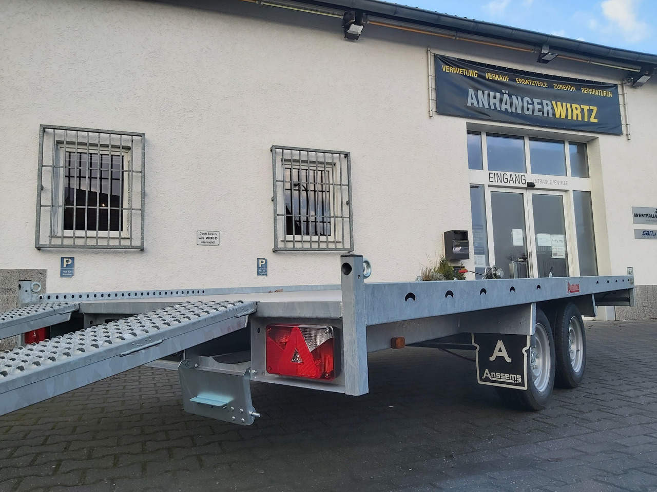 Anssems MSX 3000 Multitransporter 405x200cm Aluboden 3000kg Aktion bei Onlinekauf - Remolque caja abierta: foto 3 Anssems MSX 3000 Multitransporter 405x200cm Aluboden 3000kg Aktion bei Onlinekauf - Remolque caja abierta: foto 3