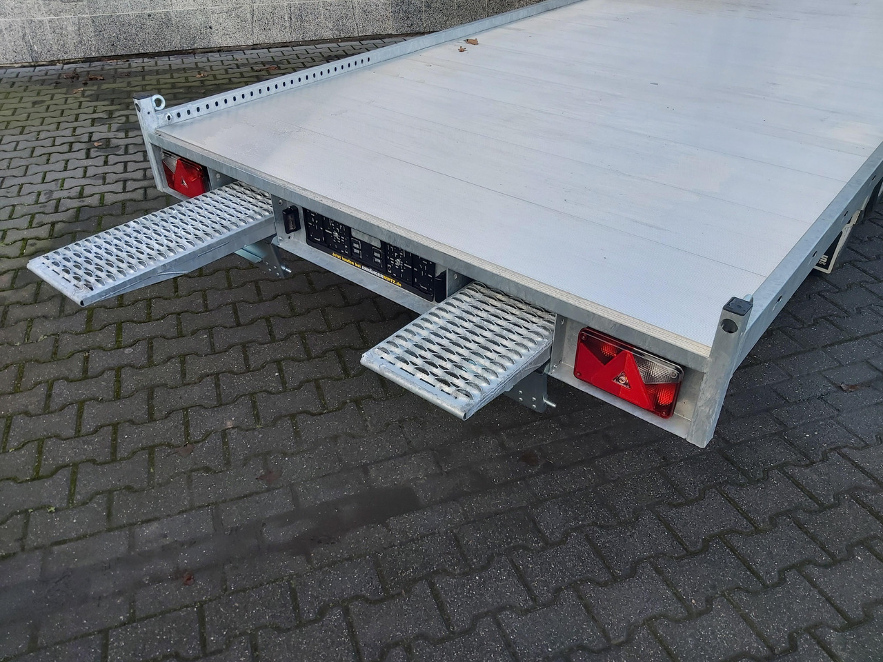 Anssems MSX 3000 Multitransporter 405x200cm Aluboden 3000kg Aktion bei Onlinekauf - Remolque caja abierta: foto 5 Anssems MSX 3000 Multitransporter 405x200cm Aluboden 3000kg Aktion bei Onlinekauf - Remolque caja abierta: foto 5