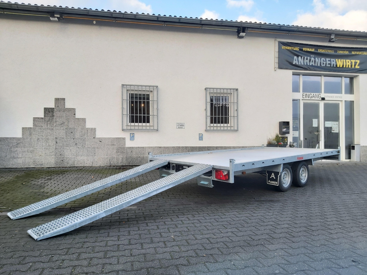 Anssems MSX 3000 Multitransporter 405x200cm Aluboden 3000kg Aktion bei Onlinekauf - Remolque caja abierta: foto 1 Anssems MSX 3000 Multitransporter 405x200cm Aluboden 3000kg Aktion bei Onlinekauf - Remolque caja abierta: foto 1
