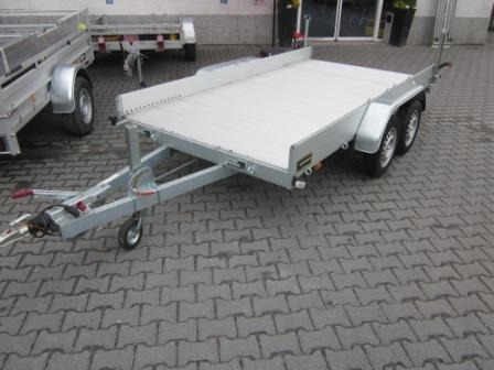 Anssems Transporter AMT 1500 340x170x18cm Aluboden Alurampen 1500kg - Remolque caja abierta: foto 1 Anssems Transporter AMT 1500 340x170x18cm Aluboden Alurampen 1500kg - Remolque caja abierta: foto 1