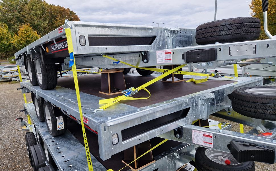 Brian James Trailer Connect 360x215cm plattform 2 Achsen 12" 3500kg - Remolque caja abierta: foto 1 Brian James Trailer Connect 360x215cm plattform 2 Achsen 12" 3500kg - Remolque caja abierta: foto 1