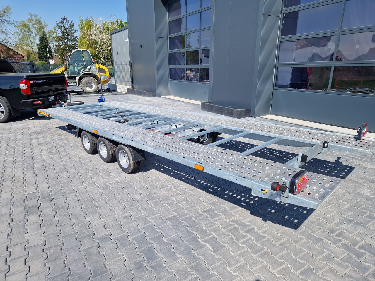 Cartrailer Expert 3560 easyload 600x216cm hydr. kippbar Winde Resrad Tridem 100km/H 3500kg - Remolque portavehículos: foto 3 Cartrailer Expert 3560 easyload 600x216cm hydr. kippbar Winde Resrad Tridem 100km/H 3500kg - Remolque portavehículos: foto 3