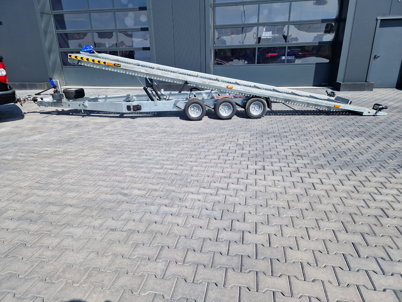 Cartrailer Expert 3560 easyload 600x216cm hydr. kippbar Winde Resrad Tridem 100km/H 3500kg - Remolque portavehículos: foto 2 Cartrailer Expert 3560 easyload 600x216cm hydr. kippbar Winde Resrad Tridem 100km/H 3500kg - Remolque portavehículos: foto 2