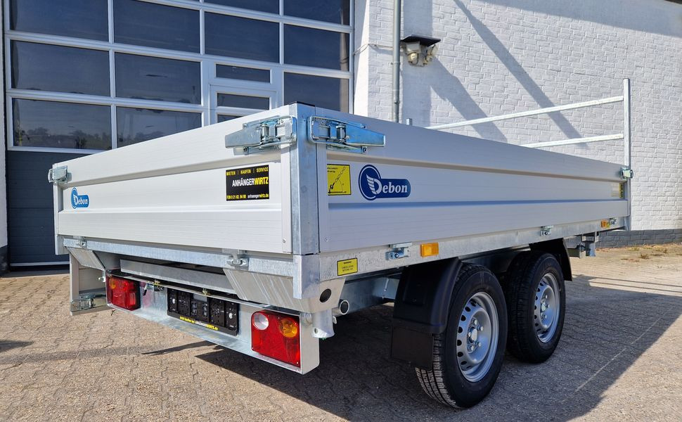 Cheval Liberte Debon Kipper PW 1.2 LUX Elektro 304x155x30cm 2000kg Modell 2024 - Remolque volquete: foto 1 Cheval Liberte Debon Kipper PW 1.2 LUX Elektro 304x155x30cm 2000kg Modell 2024 - Remolque volquete: foto 1