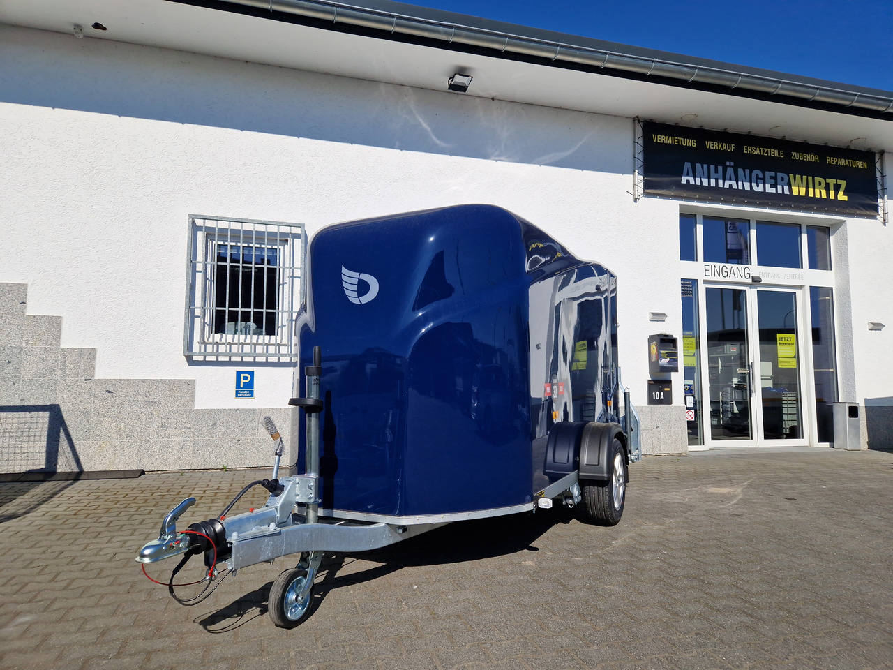 Debon Cargo 1300 300x152x168cm royal blau Seitentür Alufelgen Pullman 1300kg 100km/H Modell 2025 - Remolque de coche: foto 5 Debon Cargo 1300 300x152x168cm royal blau Seitentür Alufelgen Pullman 1300kg 100km/H Modell 2025 - Remolque de coche: foto 5