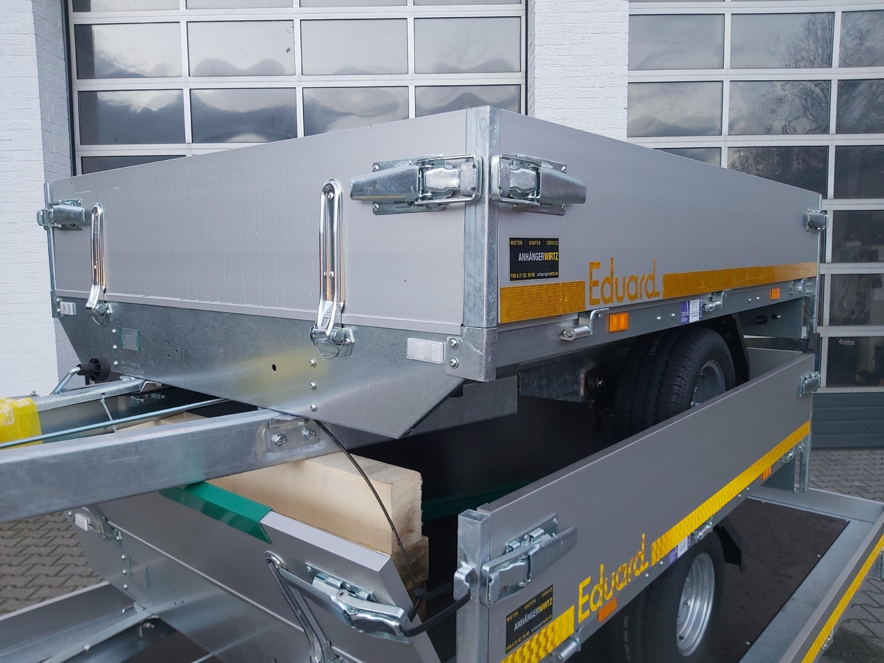 Hochlader light 2014 GE 200x145x30cm niedrig Fahrwerk 10" (XS) 750kg gebremst - Remolque de coche: foto 2 Hochlader light 2014 GE 200x145x30cm niedrig Fahrwerk 10" (XS) 750kg gebremst - Remolque de coche: foto 2