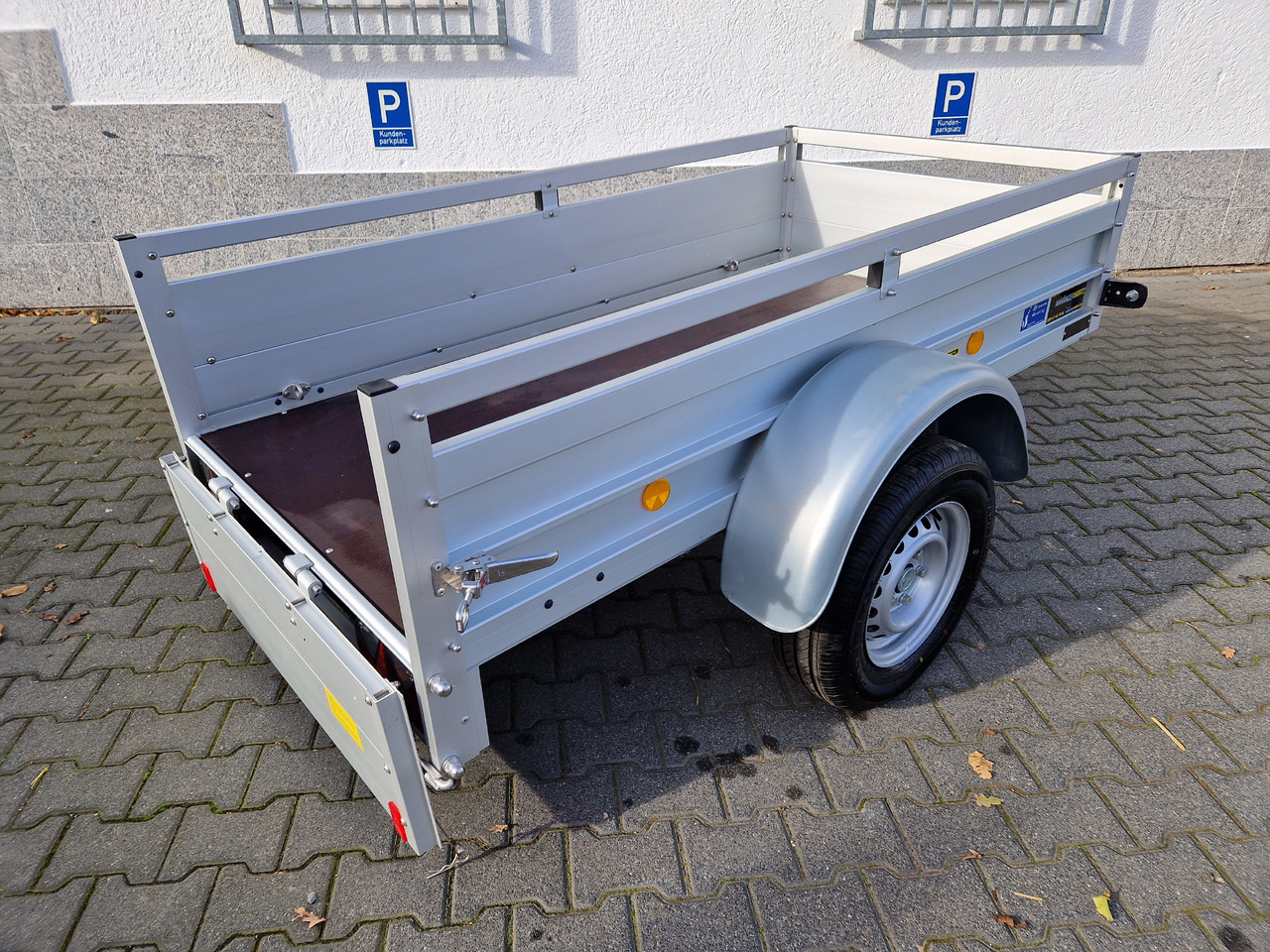 Remolque de coche PKW Anhänger Koch Aluline B1000 205x105x40cm (XS) 1000kg 100 km/H Januar Aktion: foto 8 Remolque de coche PKW Anhänger Koch Aluline B1000 205x105x40cm (XS) 1000kg 100 km/H Januar Aktion: foto 8