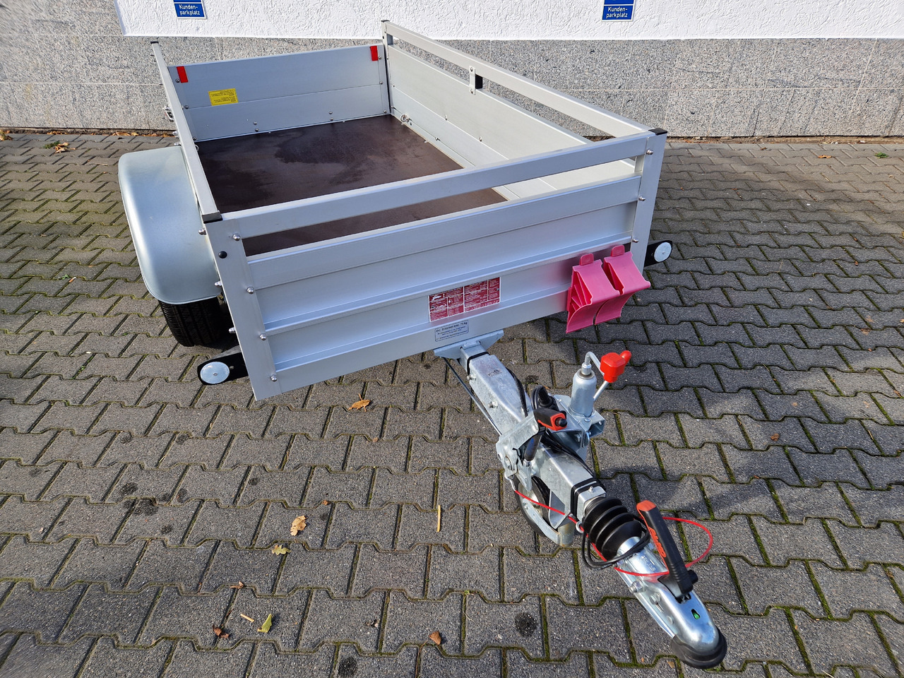 Remolque de coche PKW Anhänger Koch Aluline B1000 205x105x40cm (XS) 1000kg 100 km/H Januar Aktion: foto 7 Remolque de coche PKW Anhänger Koch Aluline B1000 205x105x40cm (XS) 1000kg 100 km/H Januar Aktion: foto 7