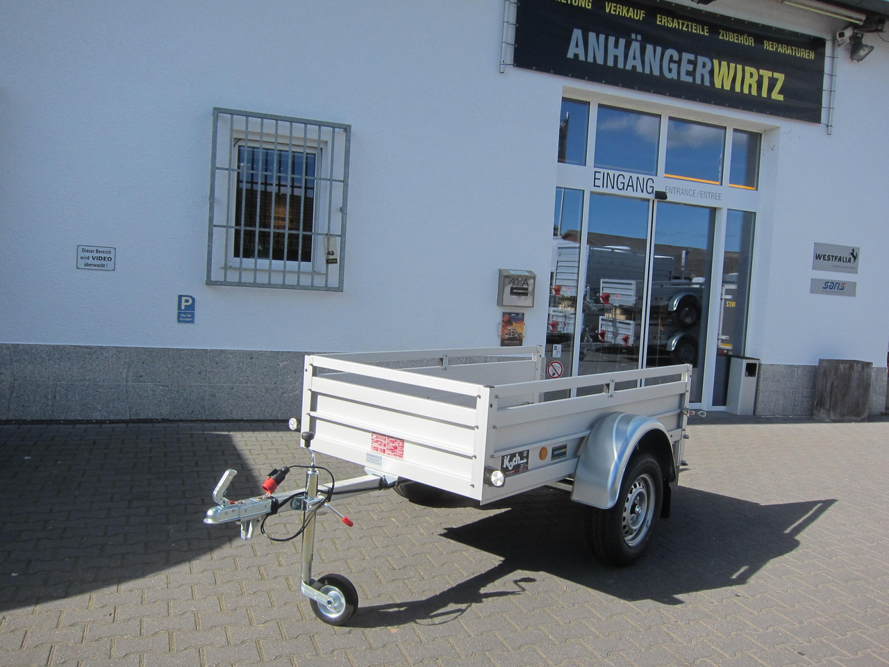 PKW Anhänger Koch Aluline U2 205x105x40cm (XS) 750kg 100 km/H order Aktion - Remolque de coche: foto 4 PKW Anhänger Koch Aluline U2 205x105x40cm (XS) 750kg 100 km/H order Aktion - Remolque de coche: foto 4
