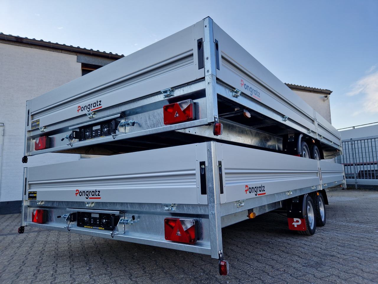 Pongratz Pritschenhochlader PHL 6030/24 T-AL-S 603x246x36cm Tandem 13" 3500kg Winter Aktion - Remolque caja abierta: foto 3 Pongratz Pritschenhochlader PHL 6030/24 T-AL-S 603x246x36cm Tandem 13" 3500kg Winter Aktion - Remolque caja abierta: foto 3