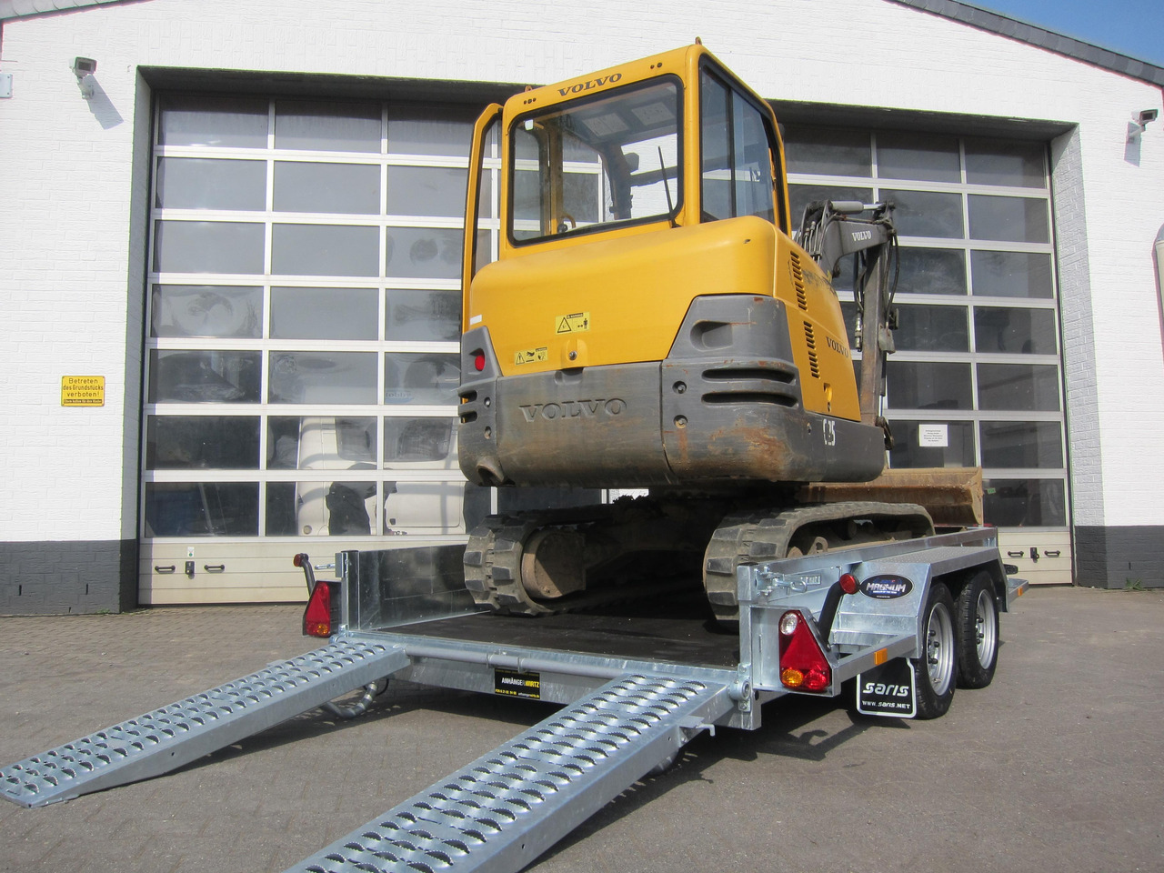 Saris Baggeranhänger Magnum Explorer 3000 V Rampen verschiebbar 3000kg Online Aktion - Remolque porta maquinaria: foto 4 Saris Baggeranhänger Magnum Explorer 3000 V Rampen verschiebbar 3000kg Online Aktion - Remolque porta maquinaria: foto 4