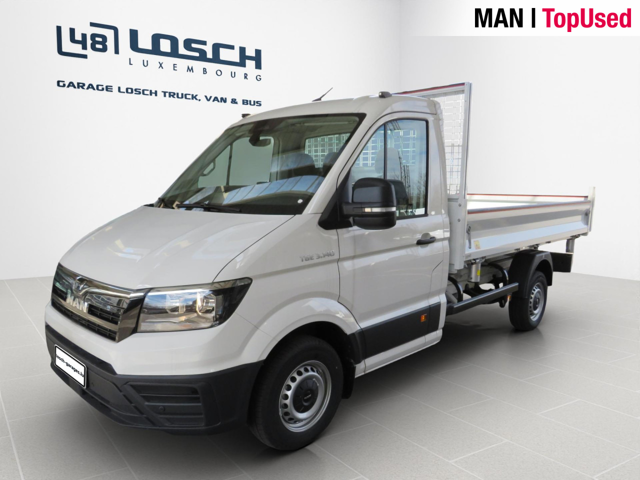 MAN TGE 3.140 4X2F L3 SB EK JPM Dreiseitenkipper Klima - Volquete furgoneta: foto 1 MAN TGE 3.140 4X2F L3 SB EK JPM Dreiseitenkipper Klima - Volquete furgoneta: foto 1