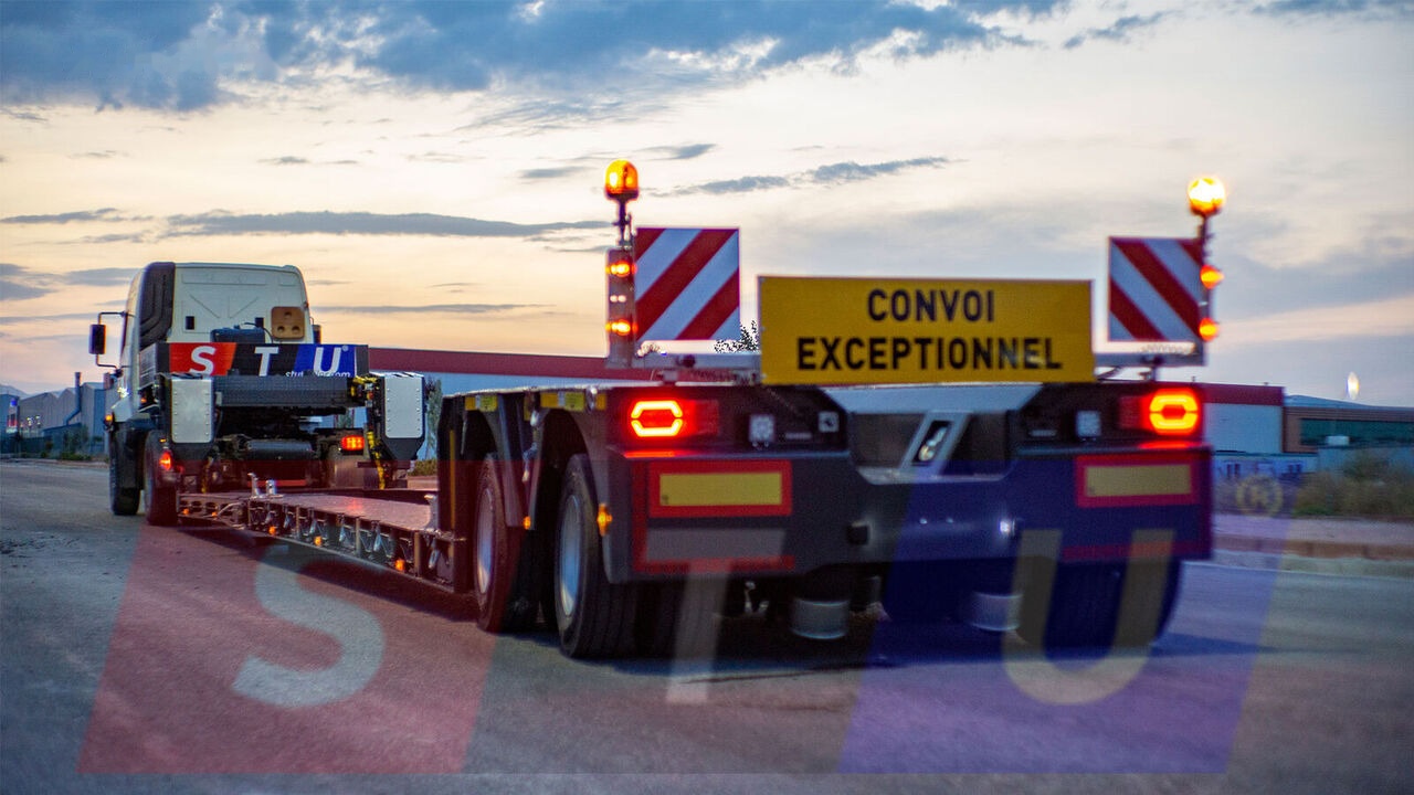 Semirremolque góndola rebajadas nuevo STU 2 Axle Extendable Low Loader: foto 15