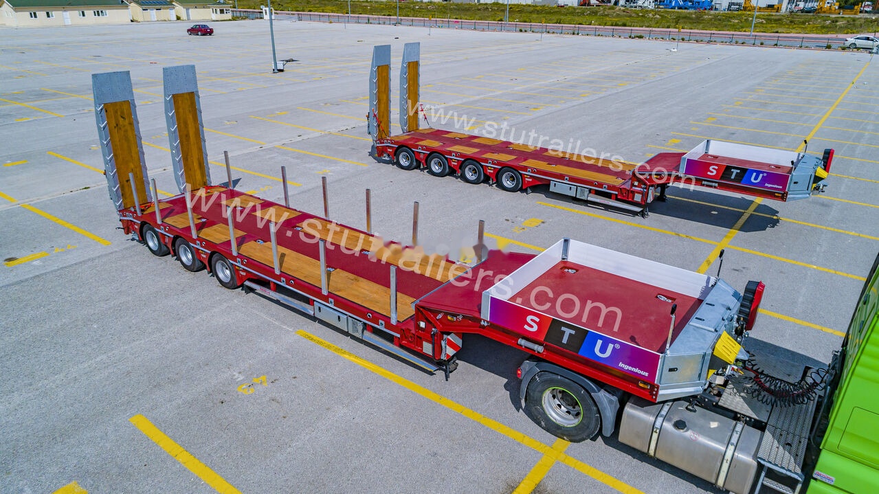 STU 3 Axles Lowbed Trailer - Semirremolque góndola rebajadas: foto 2 STU 3 Axles Lowbed Trailer - Semirremolque góndola rebajadas: foto 2