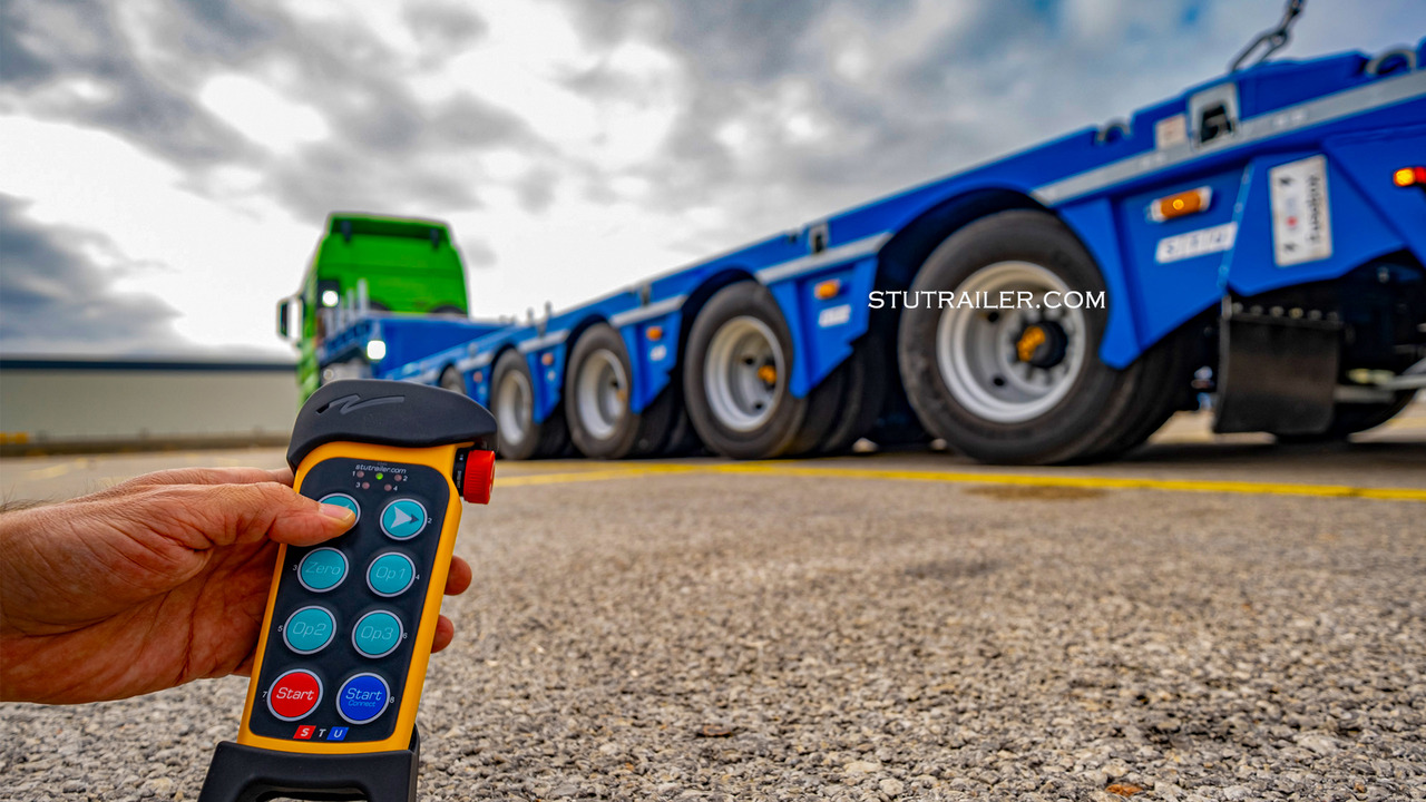 STU 5 Axle Hydraulic Steering Extendable Low Laoder - Semirremolque góndola rebajadas: foto 4 STU 5 Axle Hydraulic Steering Extendable Low Laoder - Semirremolque góndola rebajadas: foto 4