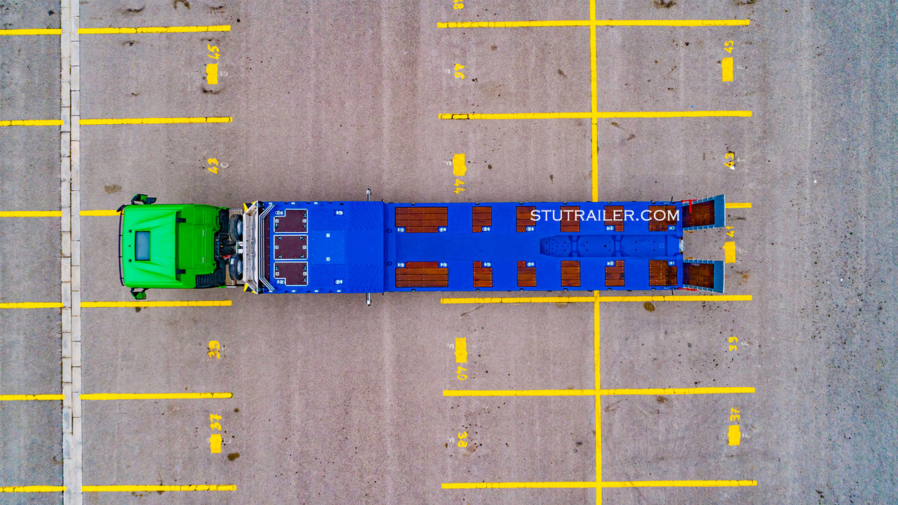 STU 5 Axle Hydraulic Steering Extendable Low Laoder - Semirremolque góndola rebajadas: foto 3 STU 5 Axle Hydraulic Steering Extendable Low Laoder - Semirremolque góndola rebajadas: foto 3