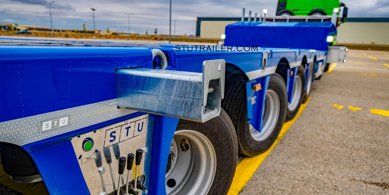 STU 5 Axle Hydraulic Steering Lowbed - Semirremolque góndola rebajadas: foto 4 STU 5 Axle Hydraulic Steering Lowbed - Semirremolque góndola rebajadas: foto 4