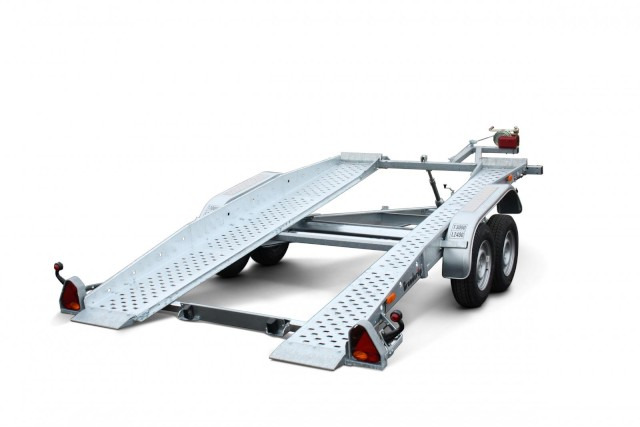 Brenderup Autotransportanhänger U110, AT2500LBTB, 2,5 to. 4000 x 1920 mm - Remolque portavehículos: foto 2 Brenderup Autotransportanhänger U110, AT2500LBTB, 2,5 to. 4000 x 1920 mm - Remolque portavehículos: foto 2