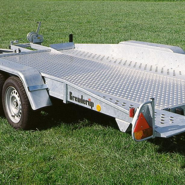Brenderup Autotransportanhänger U110, AT2500LBTB, 2,5 to. 4000 x 1920 mm - Remolque portavehículos: foto 3 Brenderup Autotransportanhänger U110, AT2500LBTB, 2,5 to. 4000 x 1920 mm - Remolque portavehículos: foto 3