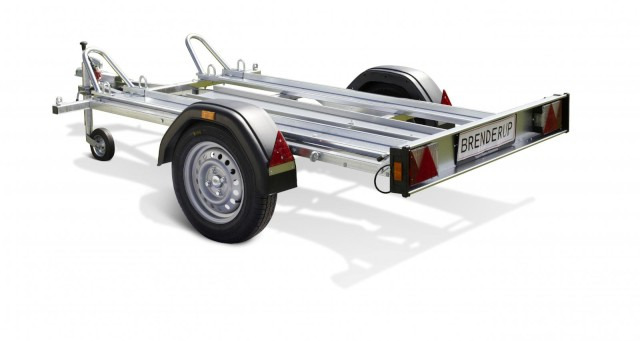 Brenderup Motorradanhänger MC750 UB, MC2, MC Two 0,75 to. 206x112cm - Remolque para moto: foto 2 Brenderup Motorradanhänger MC750 UB, MC2, MC Two 0,75 to. 206x112cm - Remolque para moto: foto 2