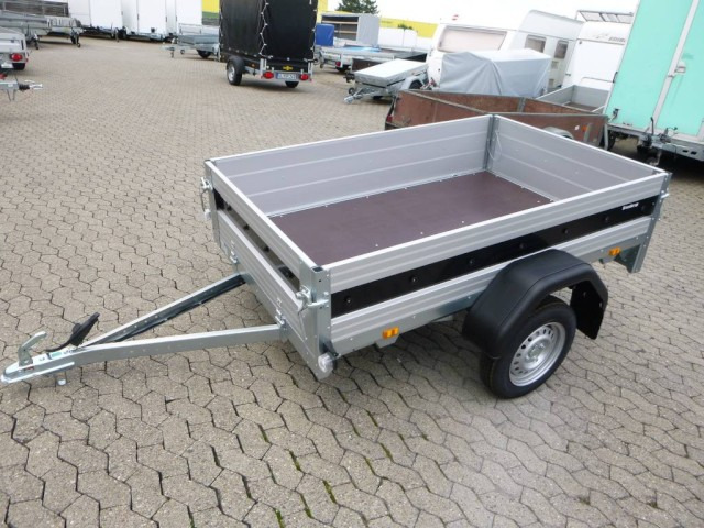 Brenderup Tieflader 2205AUB750 Alu 2030 x 1280 x 400 mm - Remolque de coche: foto 1 Brenderup Tieflader 2205AUB750 Alu 2030 x 1280 x 400 mm - Remolque de coche: foto 1