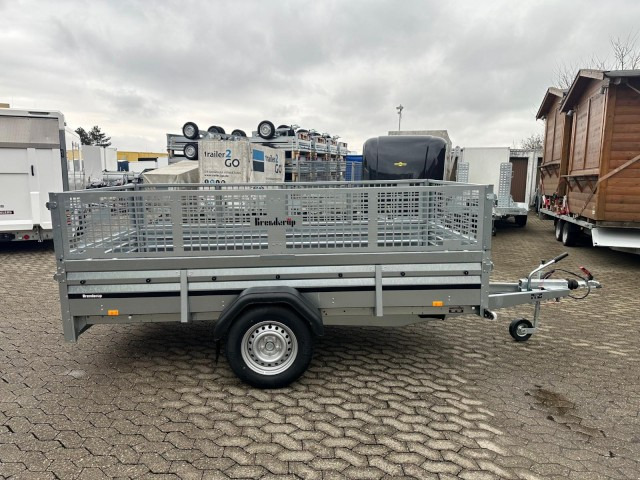 Brenderup Tieflader 2300S Stahl Laubgitter, 1,3 to. 3010x1530x400mm - Remolque de coche: foto 4 Brenderup Tieflader 2300S Stahl Laubgitter, 1,3 to. 3010x1530x400mm - Remolque de coche: foto 4