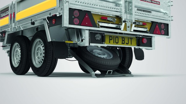 Brian James Cargo Tipper 526 Heckkipper 526-2716-27-2-12, 2700 x 1600 x 300 mm, 2,7 to. - Remolque volquete: foto 5 Brian James Cargo Tipper 526 Heckkipper 526-2716-27-2-12, 2700 x 1600 x 300 mm, 2,7 to. - Remolque volquete: foto 5