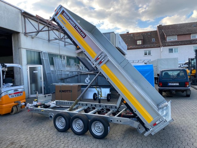 Brian James Cargo Tipper Heckkipper 3-achs, 526-4020-35-3-12, 4000 x 2000 x 300 mm, 3,5 to. - Remolque volquete: foto 2 Brian James Cargo Tipper Heckkipper 3-achs, 526-4020-35-3-12, 4000 x 2000 x 300 mm, 3,5 to. - Remolque volquete: foto 2