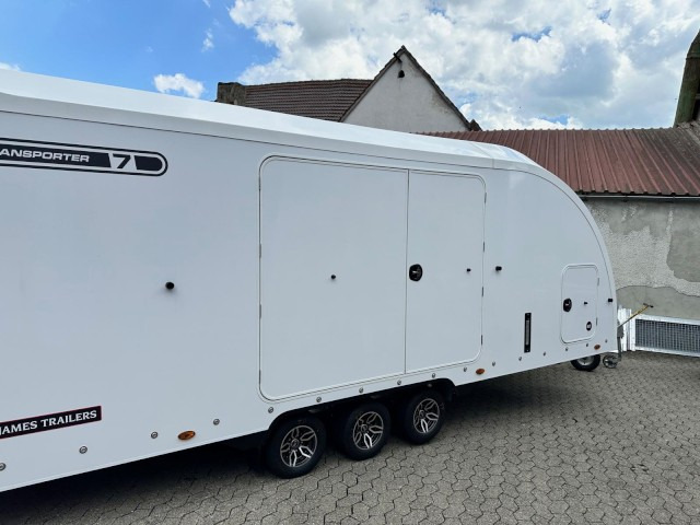 Brian James Race Transporter 7, RT7 397-6023-35-3-10-W, 6000 x 2300 mm, 3,5 to. - Remolque portavehículos: foto 3 Brian James Race Transporter 7, RT7 397-6023-35-3-10-W, 6000 x 2300 mm, 3,5 to. - Remolque portavehículos: foto 3