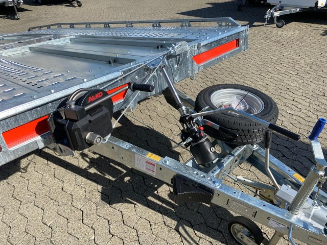 Brian James T Transporter, 231-5021-35-2-12, 5000 x 2150 mm, 3,5 to. kippbar mit Auffahrrampen - Remolque portavehículos: foto 3 Brian James T Transporter, 231-5021-35-2-12, 5000 x 2150 mm, 3,5 to. kippbar mit Auffahrrampen - Remolque portavehículos: foto 3