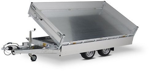 Hapert Cobalt 3-Seitenkipper HM-2 3350 x 1800 x 300 mm, ZG 3,5 to. E-Pumpe - Remolque volquete: foto 1 Hapert Cobalt 3-Seitenkipper HM-2 3350 x 1800 x 300 mm, ZG 3,5 to. E-Pumpe - Remolque volquete: foto 1