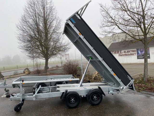 Hapert Cobalt + 3-Seitenkipper Multi Parabel 3350 x 1800 x 400 mm, ZG 3,5 to. - Remolque volquete: foto 1 Hapert Cobalt + 3-Seitenkipper Multi Parabel 3350 x 1800 x 400 mm, ZG 3,5 to. - Remolque volquete: foto 1
