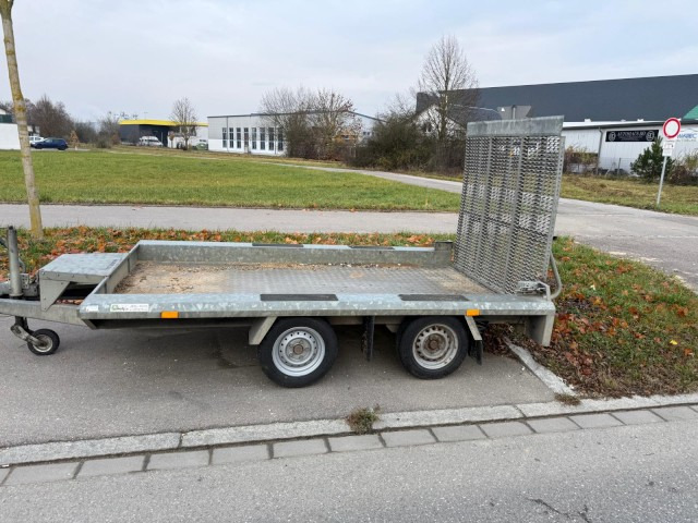 Hapert Indigo LF Baumaschinenanhänger 3,0 to. 3000 x 1500 x 300 mm - Remolque de coche: foto 3 Hapert Indigo LF Baumaschinenanhänger 3,0 to. 3000 x 1500 x 300 mm - Remolque de coche: foto 3