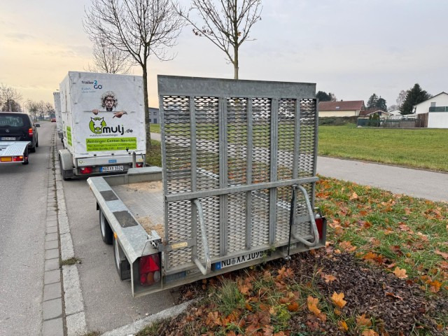 Hapert Indigo LF Baumaschinenanhänger 3,0 to. 3000 x 1500 x 300 mm - Remolque de coche: foto 4 Hapert Indigo LF Baumaschinenanhänger 3,0 to. 3000 x 1500 x 300 mm - Remolque de coche: foto 4