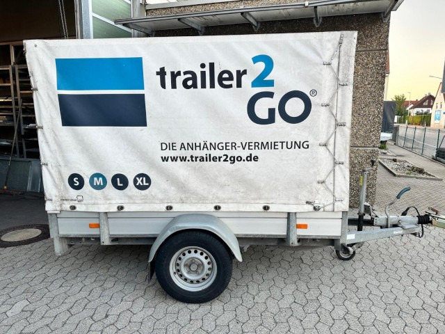 Hapert Tieflader Amigo mit Hochplane 2600 x 1300 x 310 mm, ZG 1,35 to. - Remolque de coche: foto 3 Hapert Tieflader Amigo mit Hochplane 2600 x 1300 x 310 mm, ZG 1,35 to. - Remolque de coche: foto 3