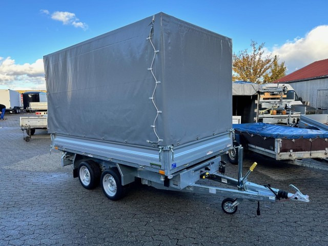 Humbaur 3-Seitenkipper HTK 3500.31 Alu, 3140 x 1750 x 350 mm, 3,5 to. - Remolque volquete: foto 3 Humbaur 3-Seitenkipper HTK 3500.31 Alu, 3140 x 1750 x 350 mm, 3,5 to. - Remolque volquete: foto 3