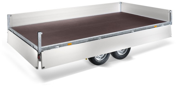 Humbaur HT 30 62 21 GR Hochlader 3,0 to. 6220 x 2070 x 350 mm - Remolque de coche: foto 2 Humbaur HT 30 62 21 GR Hochlader 3,0 to. 6220 x 2070 x 350 mm - Remolque de coche: foto 2