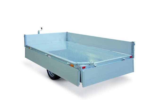 Humbaur HUK 152314 Heckkipper 1,5 t. 2300 x 1400 x 300mm - Remolque volquete: foto 2 Humbaur HUK 152314 Heckkipper 1,5 t. 2300 x 1400 x 300mm - Remolque volquete: foto 2