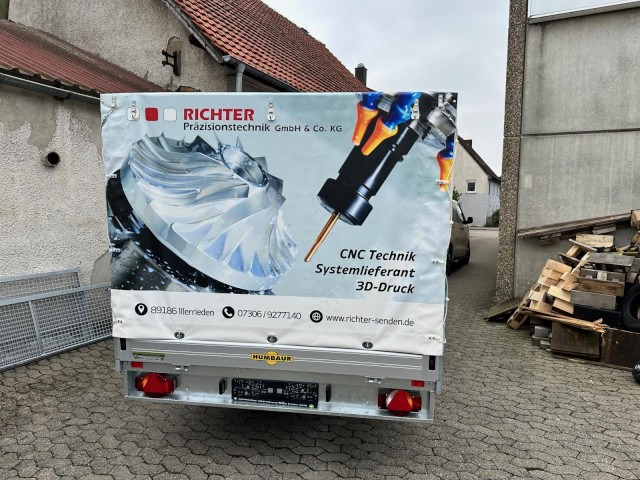Humbaur Humbaur Plane mit Beschriftung im Digitaldruck - Remolque de coche: foto 4 Humbaur Humbaur Plane mit Beschriftung im Digitaldruck - Remolque de coche: foto 4