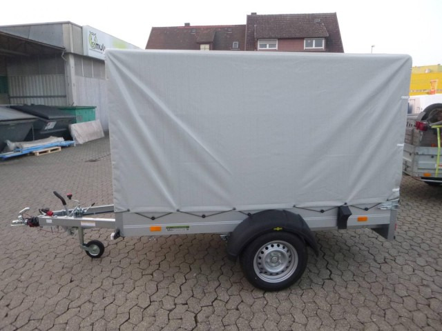 Humbaur Startrailer H132513 Alu mit Hochplane 150 cm, 251x131x30cm - Remolque de coche: foto 3 Humbaur Startrailer H132513 Alu mit Hochplane 150 cm, 251x131x30cm - Remolque de coche: foto 3