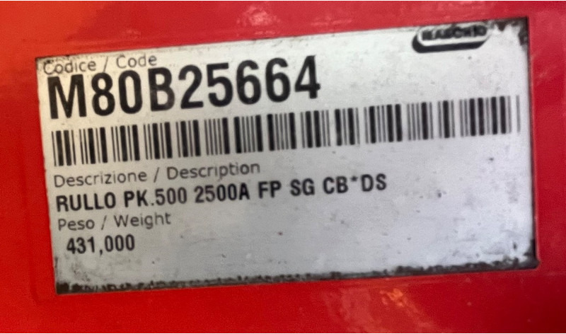 Maschio Rullo Packer 500 - Grada rotativa: foto 5 Maschio Rullo Packer 500 - Grada rotativa: foto 5