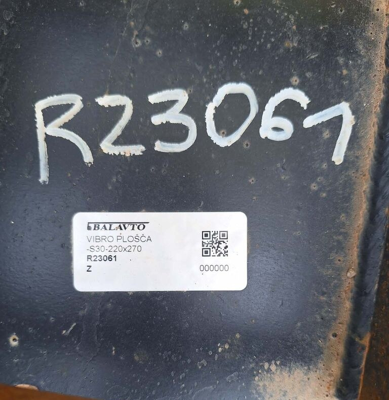Attachment plate S30 for excavator plate compactor - Acoplamiento rápido para Compactador: foto 4 Attachment plate S30 for excavator plate compactor - Acoplamiento rápido para Compactador: foto 4