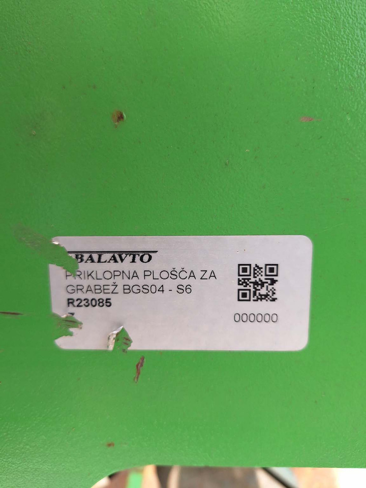 Acoplamiento rápido para Maquinaria de construcción BGS 04 grab attachment plate S60: foto 6