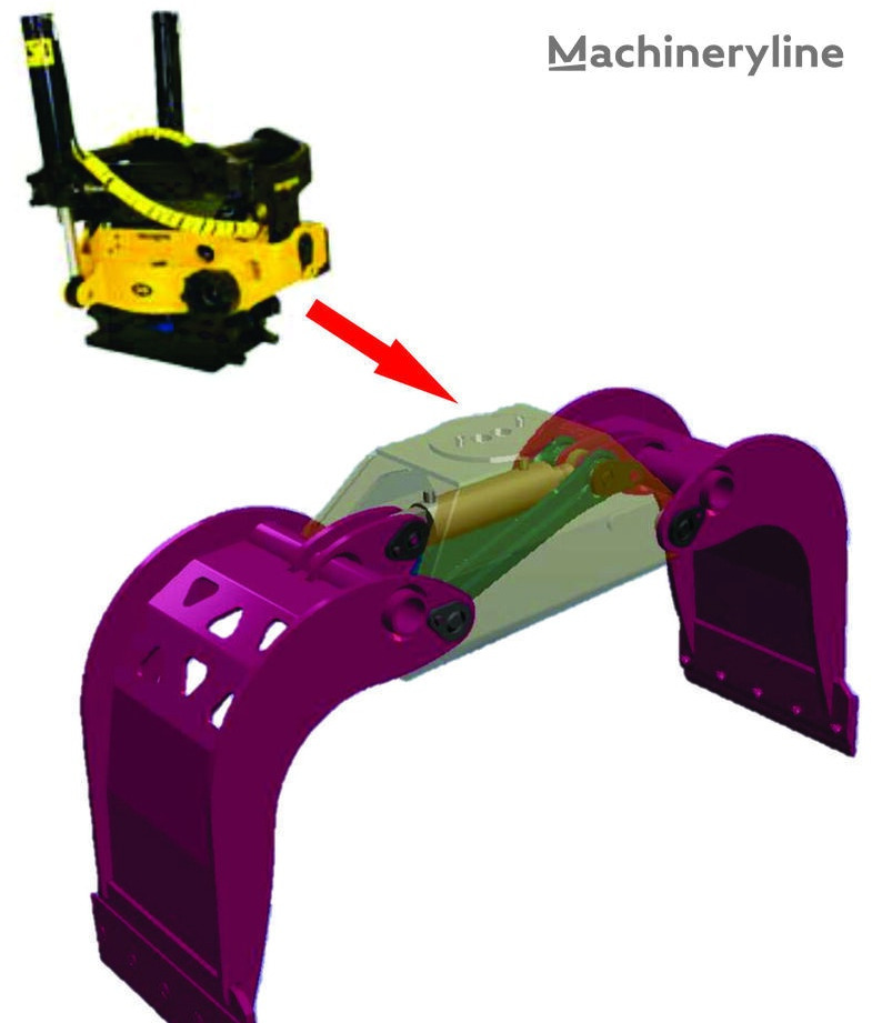 Balavto Grab BG08 - Pinza de manipulación para Maquinaria de construcción: foto 4 Balavto Grab BG08 - Pinza de manipulación para Maquinaria de construcción: foto 4