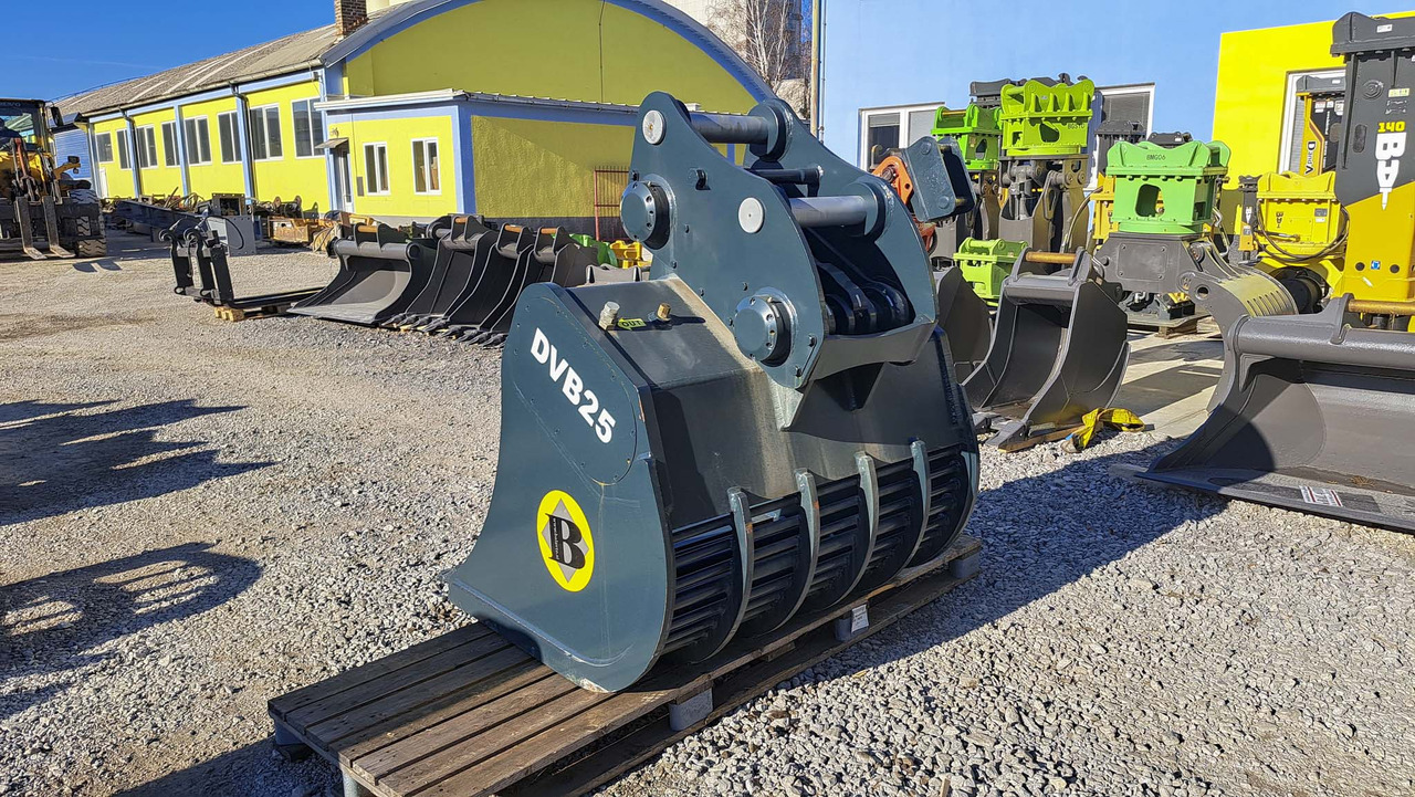 Screening bucket DVB25 1200 mm UNI80 for 18-22 ton excavators - Cuchara para clasificación para Excavadora: foto 2 Screening bucket DVB25 1200 mm UNI80 for 18-22 ton excavators - Cuchara para clasificación para Excavadora: foto 2