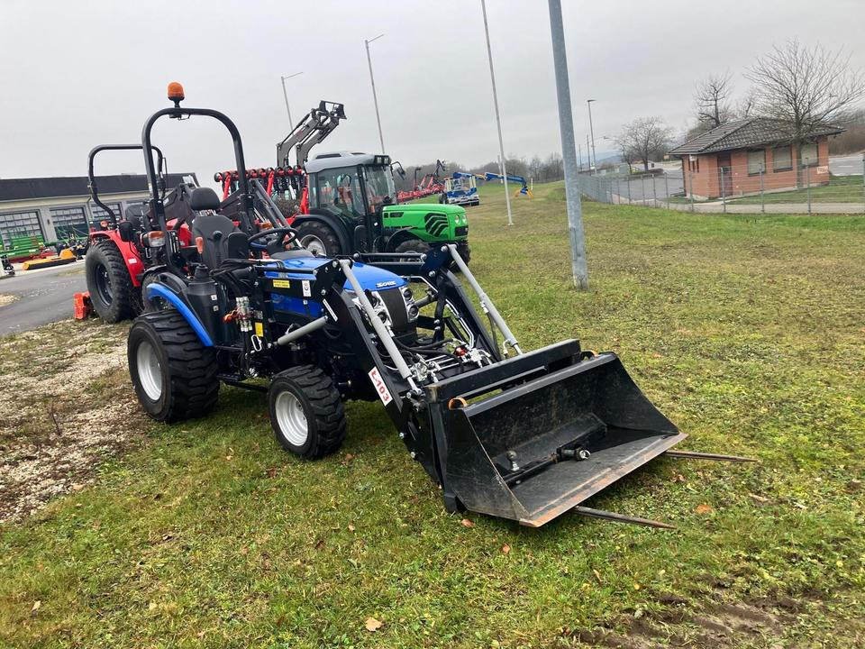 Kleintraktor Solis S26 Shuttle XL mit Frontlader - Mini tractor: foto 5 Kleintraktor Solis S26 Shuttle XL mit Frontlader - Mini tractor: foto 5