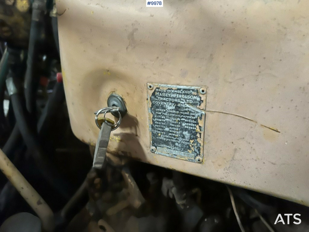 Tractor Backhoe loader- MASSEY-FERGUSON 203: foto 18