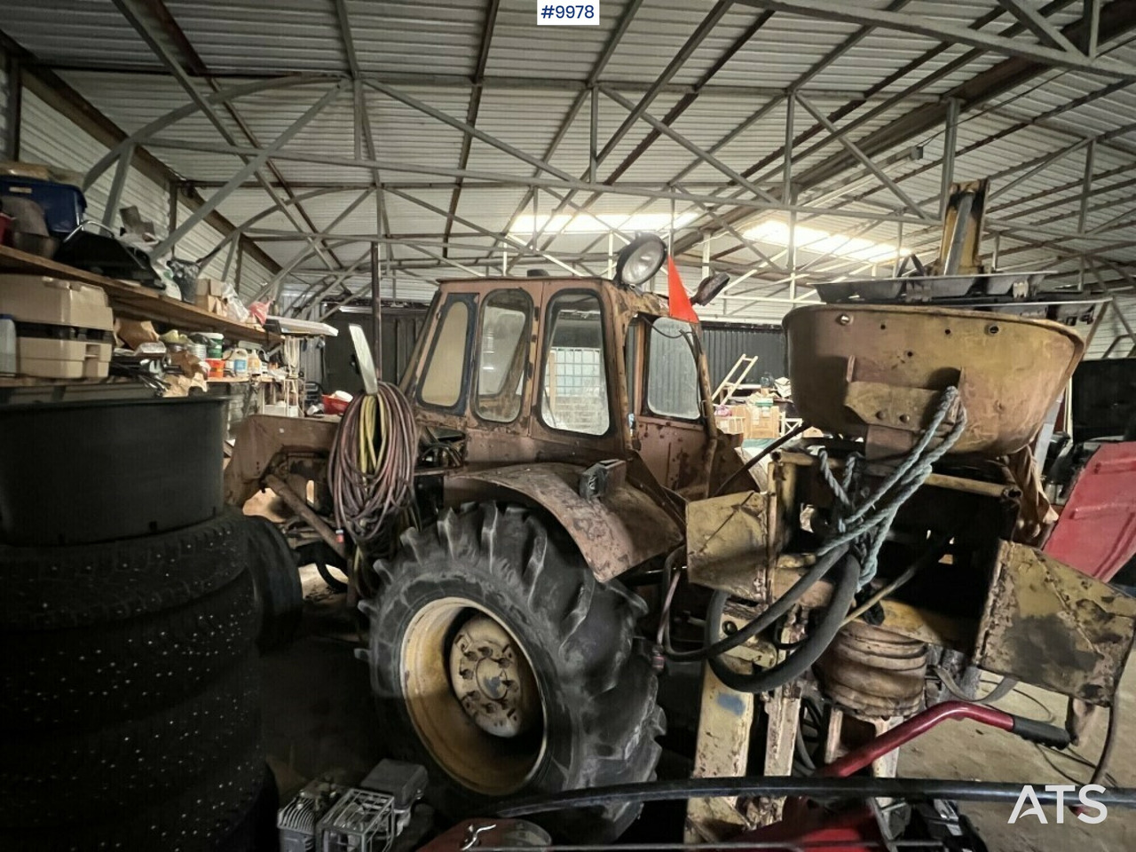 Tractor Backhoe loader- MASSEY-FERGUSON 203: foto 7