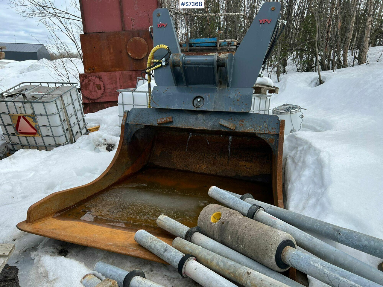 Cazo para excavadora Big Slope bucket YPV Hardox: foto 9