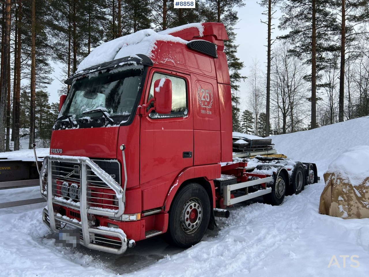 Volvo FH12 Turntable and container bracket for 20 foot container - Cabeza tractora: foto 1 Volvo FH12 Turntable and container bracket for 20 foot container - Cabeza tractora: foto 1